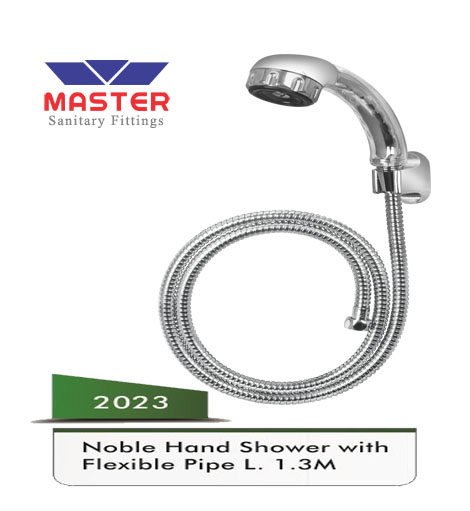 Master Noble Hand Shower With Flexible Pipe L. 1.3m (2023)
